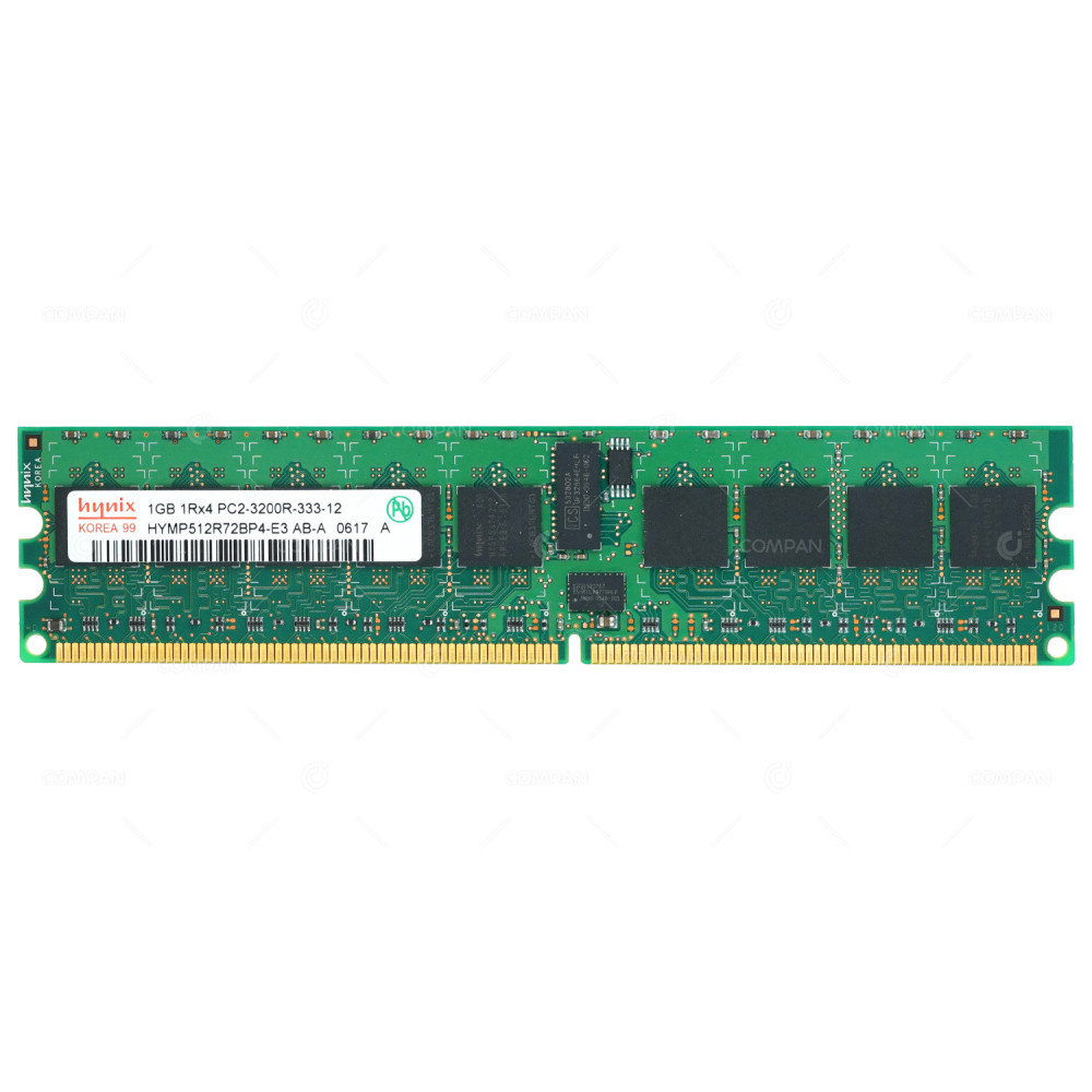 HYMP512R72BP4-E3 HYNIX MEMORY 1GB 1RX4 PC2 3200R DDR2 -